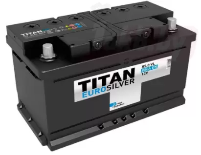 Аккумулятор Titan EuroSilver (85 А/h), 850A R+