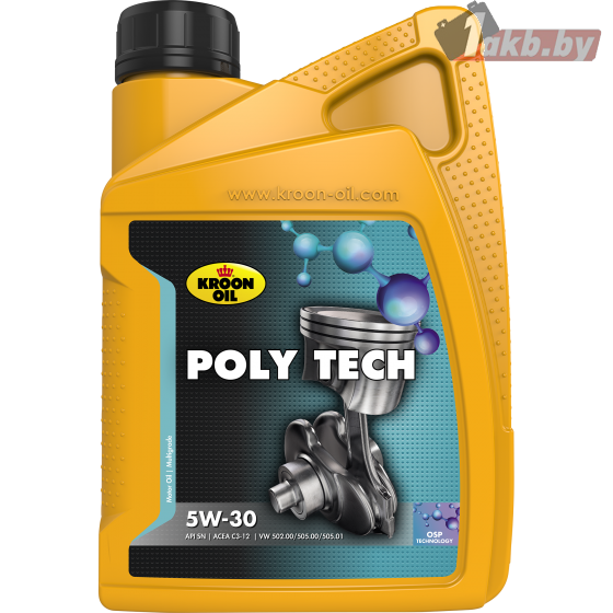 Kroon Oil Poly Tech 5W-30 1л