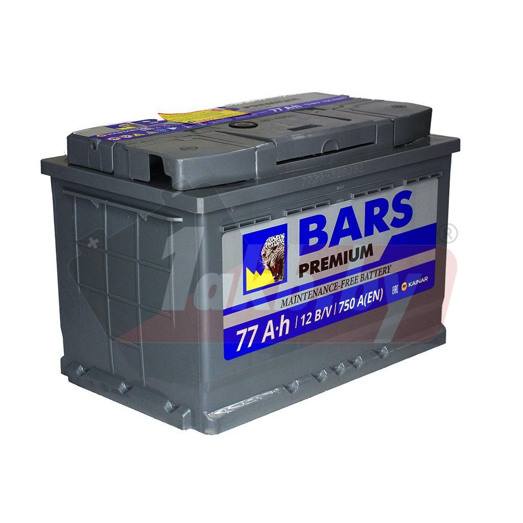 BARS Premium (77 А/h), 750A R+ - фото 2