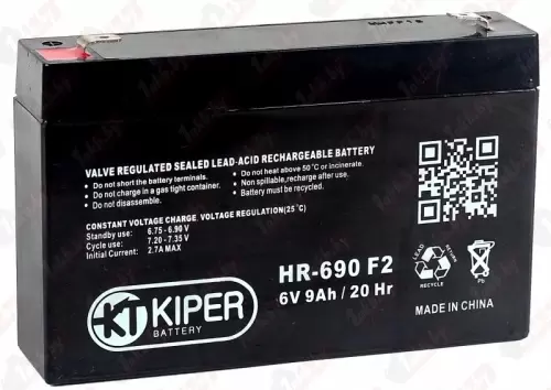 Kiper HR-690 F2 6V/9Ah