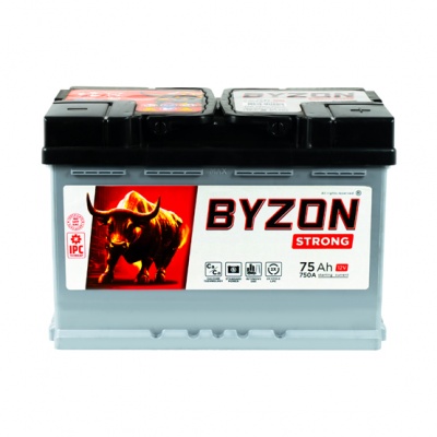 BYZON Strong (75 A/h), 750 A L+