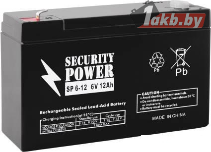 ИБП Security Power SP 12-2.3, (12V/2,3 A/h)