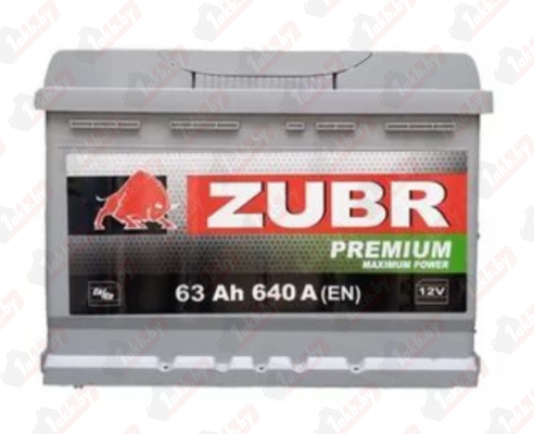 Zubr Premium (63 A/h), 640А R+