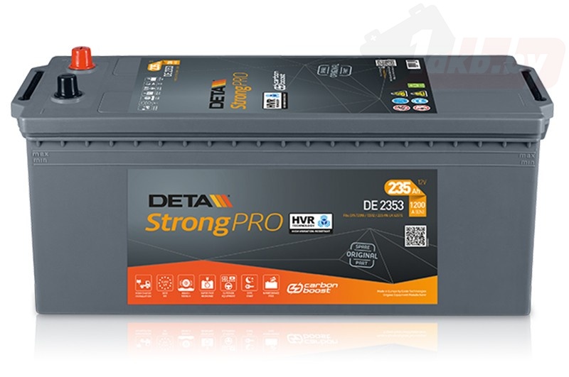 Deta HVR PRO DE2353 (235 A/h), 1200A L+