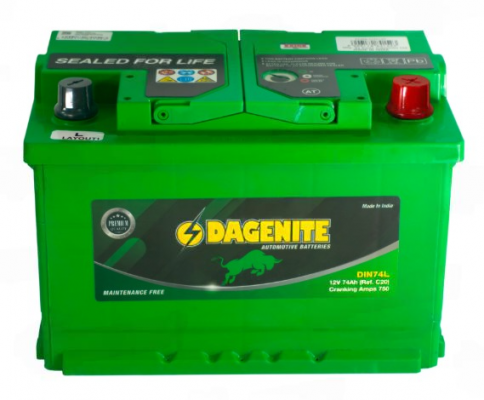 DAGENITE (74 A/h), 750A L+