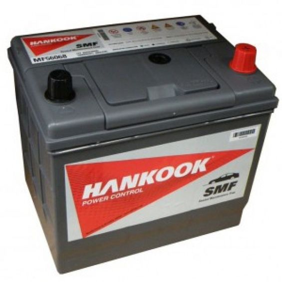HANKOOK 55D23R (60 А/ч, 480А) Обратная полярность, низкий корпус D23 для Mazda 3 / Toyota Corolla HANKOOK 55D23R (60 А/ч, 480А) Обратная полярность, низкий корпус D23 для Mazda 3 / Toyota Corolla