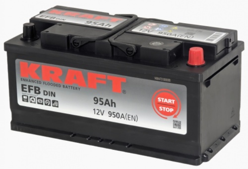KRAFT EFB (95 А/h), 950A R+