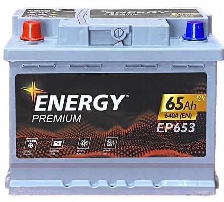 Energy Premium EP653 (65 A/h), 640A L+