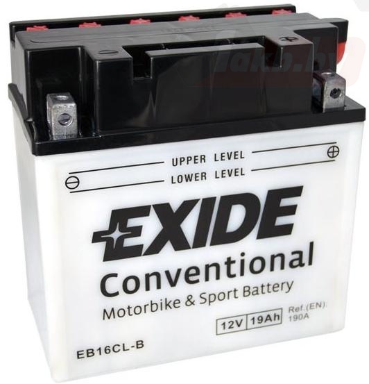 Exide EB16L-B (19 A/h), 190A R+