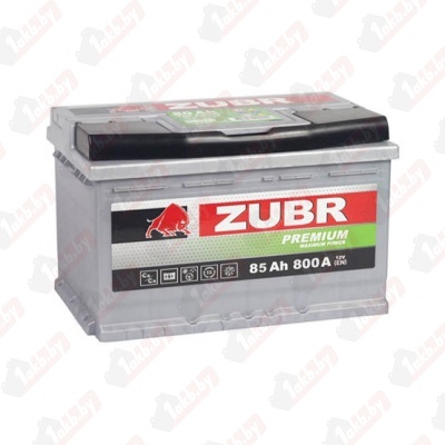 ZUBR PREMIUM (85 A/h), 800A R+ низ.