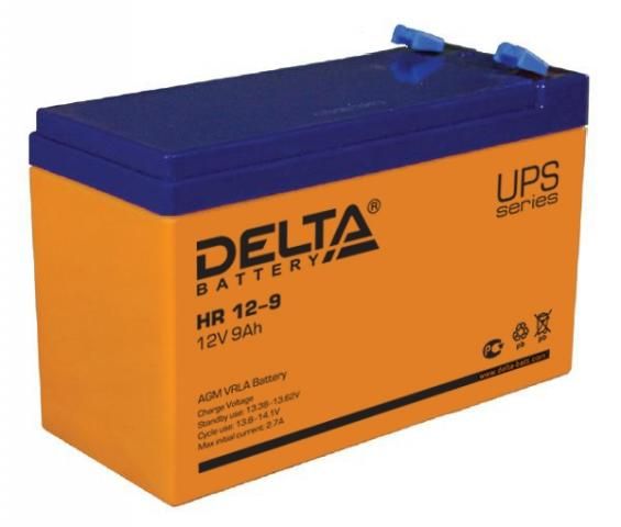 Аккумулятор для ИБП Delta HR 12-9 12V-9 Ah Аккумулятор для ИБП Delta HR 12-9 12V-9 Ah