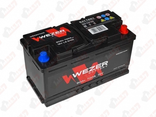 WEZER (90 A/h), 720A R+ (WEZ90720R)