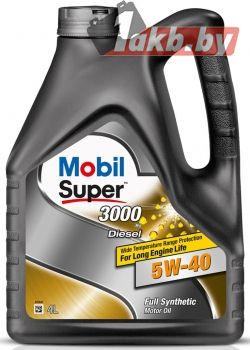 Mobil Super 3000 Diesel 5W40 4л.