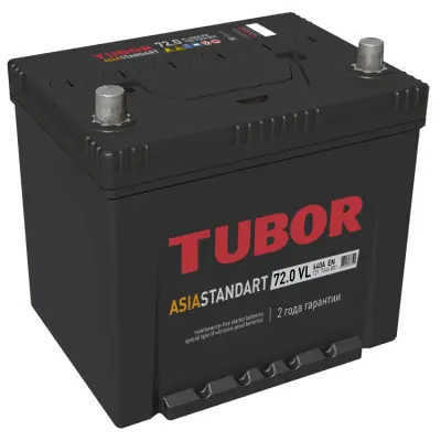 TUBOR ASIA STANDART (72 A/h), 620A R+