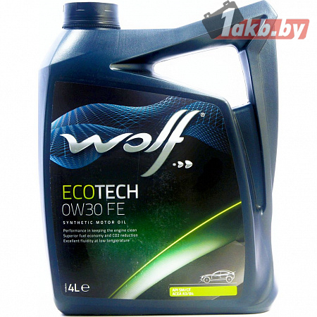 Wolf Eco Tech 0W-30 FE 4л