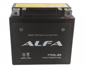 ALFA YTX5L-BS (5 A/h), 80A R+