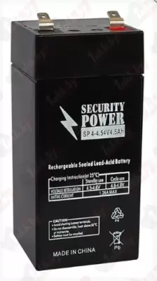 ИБП Security Power 4V-4.5Ah (48*48*101)