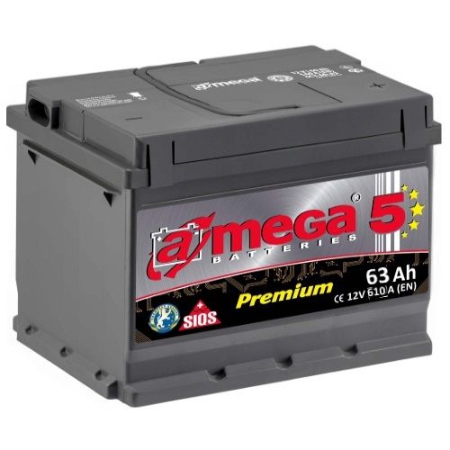 A-mega Premium (63 A/h), 610A R+