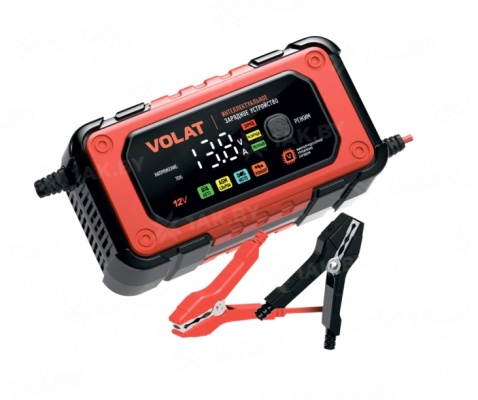 Зарядное устройство Volat VT-BC1207E (12В, 7А) ЗУ для WET/AGM/GEL/LiFePO4 с режимом восстановления