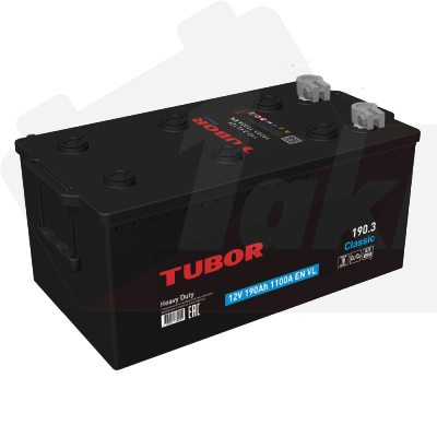 TUBOR Classic (190 A/h), 1100A L+