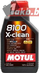 Motul 8100 X-clean 5W40 2л