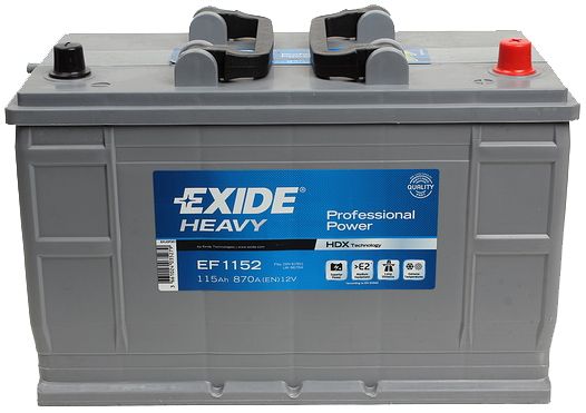 Exide Professional Power EF1152 (115 A/h), 870A R+