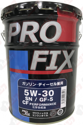 PROFIX SP5W30P моторное синтетическое 20 л - Engine Oil 5W30 SP/GF-6