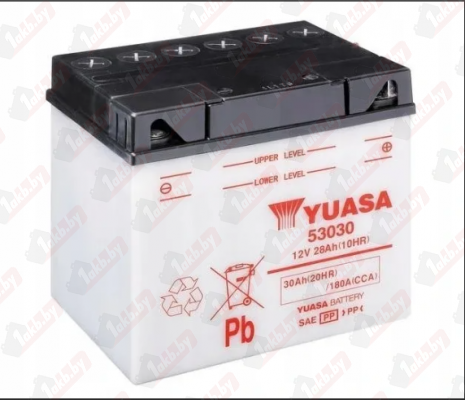 Yuasa 53030 (30 A/h) R+