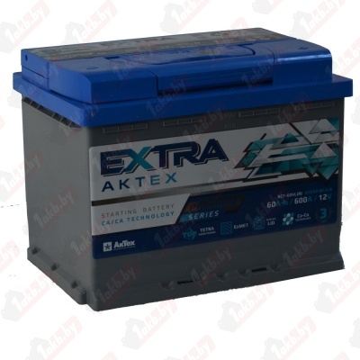 Aketx Extra Premium (62 A/h), 580A R+ низ.