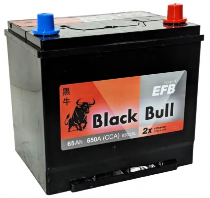BLACK BULL EFB Asia (65 A/h), 650A R+
