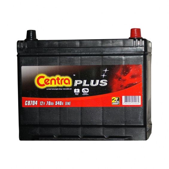Centra Plus CB704 (70 А/ч), 540A R+