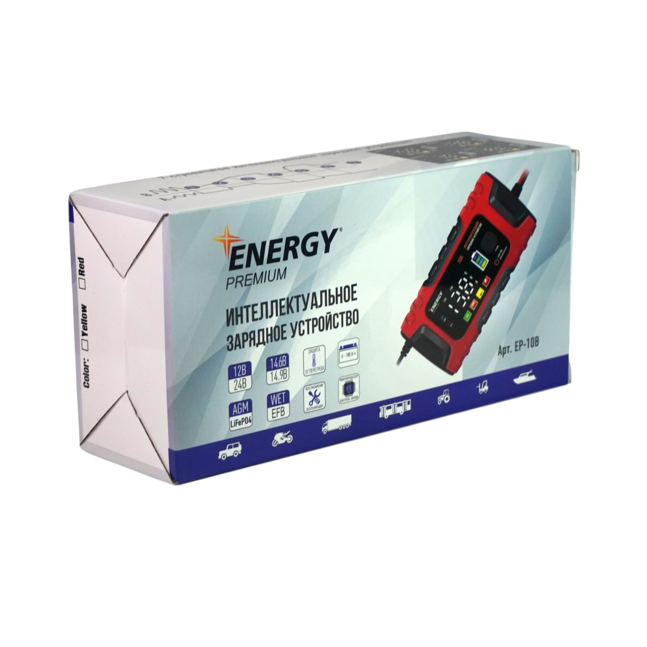 Energy Premium EP-10B (12В, 10А) Импульсное ЗУ Десульфатация и режим AGM - фото 4