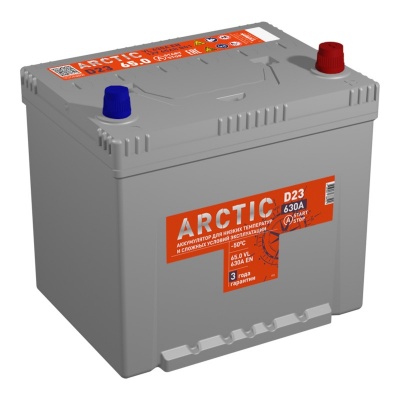 TUBOR ARCTIC ASIA (65 A/h), 630A R+ (start-stop)