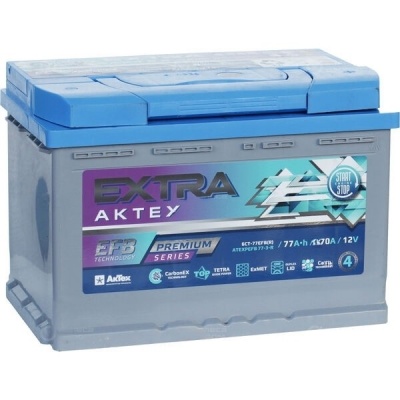 Aktex Extra EFB (77 A/h), 770A R+