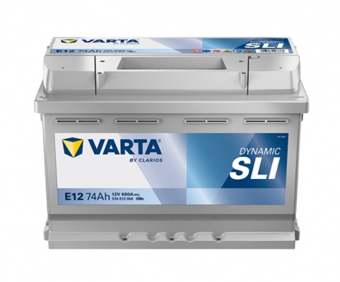 Varta Blue Dynamic E12 (74 А/h), 680А L+ (574 013 068)