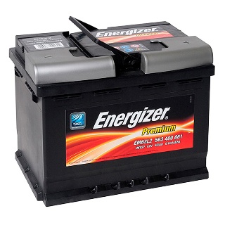 Energizer Premium (63 A/h), 610А R+