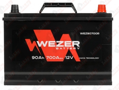 WEZER (90 A/h), 700A R+ JIS