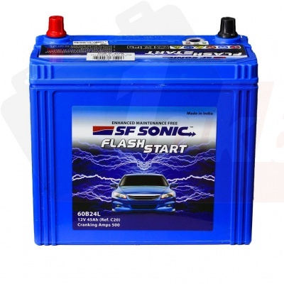 SF SONIC ASIA  (45 A/h), 500A R+ (Exide)