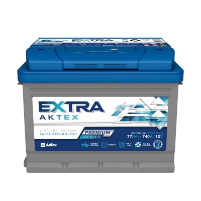 АКТЕХ EXTRA PREMIUM 6СТ (77 A/h) 740A R+