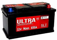 ULTRA PRO (90 A/h), 830A R+ низ. (LB5)