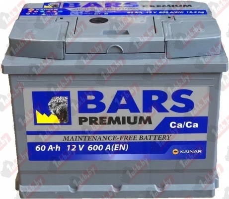 BARS Premium (60 А/h), 600A R+