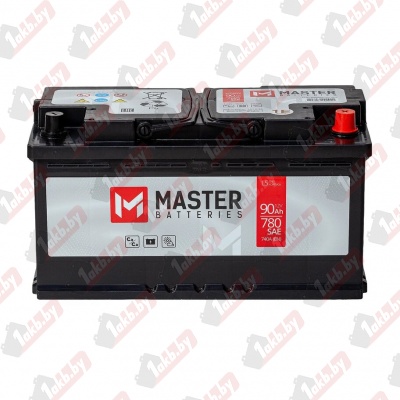 MASTER BATTERIES (90 A/h), 740A R+