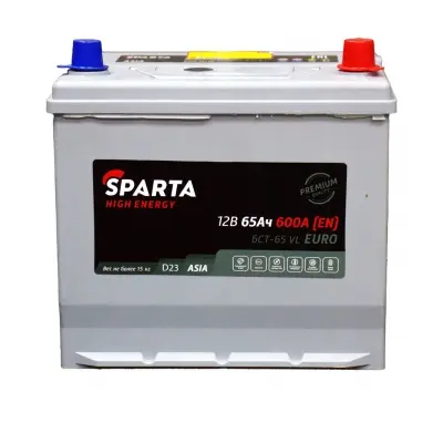 SPARTA High Energy Asia (65 A/h), 600 R+