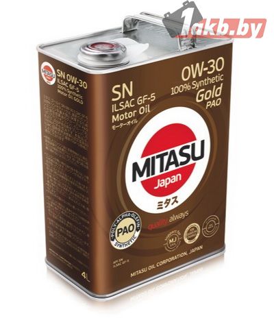 Mitasu MJ-103 0W-30 4л