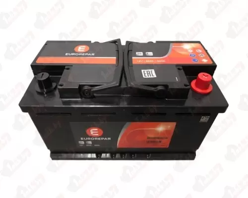 Аккумулятор EUROREPAR STANDARD (80 A/H) 740A, R+