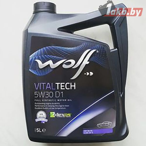 Wolf VitalTech 5W-30 D1 5л