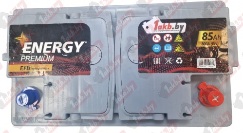 Energy Premium EFB (85 A/h), 800A R+ низ.