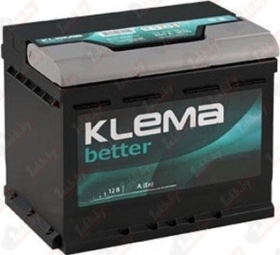 Klema Better (77 A/h), 750A R+