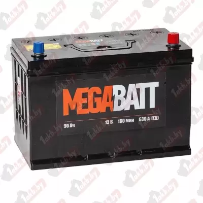 Mega Batt JIS (90 A/h), 630A R+