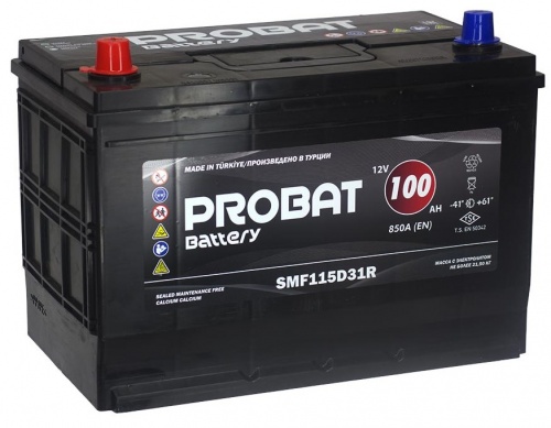 Probat Asia (100 A/h), 850A L+